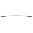 Rear, Driver and Passenger Side Bumper Trim, Chrome, Sedan, CAPA Certified