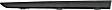 Rear, Driver and Passenger Side Bumper Trim, Textured Black