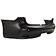 Front and Rear Primed Bumper Cover