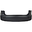 Front and Rear Primed Bumper Cover