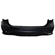 Front and Rear Primed Bumper Cover
