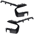 Front, Driver and Passenger Side Bumper Brackets, Cover Frame