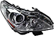 2013 Infiniti G37 - Driver and Passenger Side Halogen Headlight, With bulb(s),  For Models Without Daytime Running Light, OE Replacement, Sedan