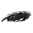 Driver and Passenger Side Headlights, without Bulbs, HID/Xenon, Clear Lens, without HID Bulbs and Ballast