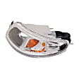 Driver and Passenger Side Halogen Headlight, With bulb(s), OE Replacement