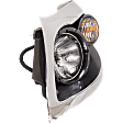 Driver and Passenger Side Halogen Headlight, With bulb(s), OE Replacement