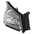 Driver and Passenger Side Halogen Headlight, With bulb(s), OE Replacement