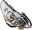 2010-2013 Infiniti G37 - Driver and Passenger Side HID/Xenon Headlight, With bulb(s), OE Replacement, CAPA Certified