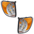 Front, Driver and Passenger Side Turn Signal Light, Without bulb(s)