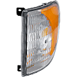 Front, Driver and Passenger Side Turn Signal Light, Without bulb(s)