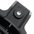 Front, Driver and Passenger Side, Inner Fog Light Trims, Textured Black