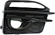 Front, Driver and Passenger Side Fog Light Trims, Chrome