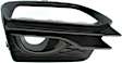Front, Driver and Passenger Side Fog Light Trims, Chrome