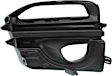 Front, Driver and Passenger Side Fog Light Trims, Chrome
