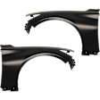 Front, Driver and Passenger Side Fenders