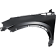 Front, Driver and Passenger Side Fenders, CAPA CERTIFIED