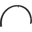Front, Driver and Passenger Side Fender Flares, Textured Black, OE Style