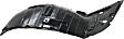 2014-2023 Infiniti Q50 - Front, Driver and Passenger Side, Front Section, Fender Liner