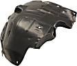 Front, Driver and Passenger Side, Rear Section, Fender Liner