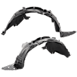 Front, Driver and Passenger Side Fender Liner CAPA Certified