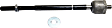 2002-2004 Isuzu Axiom - Front, Driver and Passenger Side, Inner and Outer Tie Rod Ends