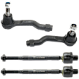 Front, Driver and Passenger Side, Inner and Outer Tie Rod End