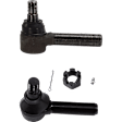 Front, Driver and Passenger Side, Outer Tie Rod End