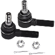 Front, Driver and Passenger Side, Outer Tie Rod Ends