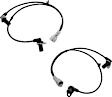 Rear, Driver and Passenger Side ABS Speed Sensor Set of 2