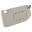 2013-2019 Nissan Pathfinder - Driver and Passenger Side Sun Visors, Gray, For Models without Premium Package