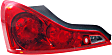 2008 Infiniti G37 - Driver and Passenger Side Halogen Tail Light, With bulb(s), OE Replacement