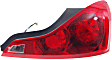 2008 Infiniti G37 - Driver and Passenger Side Halogen Tail Light, With bulb(s), OE Replacement