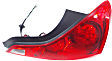 2008 Infiniti G37 - Driver and Passenger Side Halogen Tail Light, With bulb(s), OE Replacement