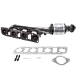 2014-2015 Infiniti QX80 - Front, Driver And Passenger Side Catalytic Converters, 8 Cylinder, 5.6L Eng, Federal EPA Standard, 46-State Legal (Cannot Ship To or Be installed in vehicles Originally Purchased In CA, CO, NY or ME)