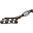 2014-2015 Infiniti QX80 - Front, Driver And Passenger Side Catalytic Converters, 8 Cylinder, 5.6L Eng, Federal EPA Standard, 46-State Legal (Cannot Ship To or Be installed in vehicles Originally Purchased In CA, CO, NY or ME)