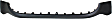 Front, Upper and Lower Upper - Primed, Lower - Textured Bumper Cover