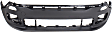 Front, Upper and Lower Upper - Primed, Lower - Textured Bumper Cover
