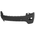 2021 Jeep Grand Cherokee - Front, Upper and Lower Primed Bumper Cover, For Models Without Limited X Package, With Advanced Park Assist System, Type 2 Bumper Cover, CAPA Certified