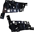 Front, Driver and Passenger Side, Lower Bumper Brackets