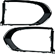 2019 Jaguar F-Pace - Grille Trim, Driver and Passenger Side, Painted Black