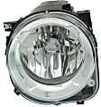 Driver and Passenger Side Halogen Headlight, With bulb(s), OE Replacement