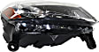 2015 Jeep Grand Cherokee - Driver and Passenger Side Halogen Headlight, With bulb(s), OE Replacement