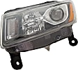 Driver and Passenger Side Halogen Headlight, With bulb(s), OE Replacement, CAPA Certified