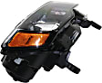 Driver and Passenger Side Halogen Headlight, With bulb(s), OE Replacement