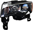 2018 Jeep Grand Cherokee - Driver and Passenger Side Halogen Headlight, With bulb(s), OE Replacement,, CAPA Certified