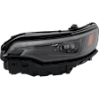 Driver and Passenger Side LED Headlight, With bulb(s), CAPA Certified
