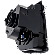 2011 Jeep Liberty - Driver and Passenger Side Halogen Headlight, With bulb(s), For Models Without Black Bezel, With Fog Lights, OE Replacement