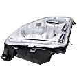 2011 Jeep Liberty - Driver and Passenger Side Halogen Headlight, With bulb(s), For Models Without Black Bezel, With Fog Lights, OE Replacement