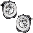 Driver and Passenger Side Halogen Headlight, With bulb(s), OE Replacement, CAPA Certified
