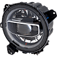 2018-2022 Jeep Wrangler - Driver and Passenger Side Headlights, With Bulbs, LED, For Models With LED Lighting Group Package
